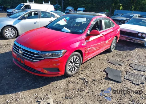 2019 Volkswagen Jetta 1.4T Sel из США, поврежденный, VIN 3VWE57BU2KM051545